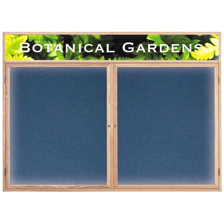 United Visual Products Open Faced Traditional Corkboard, 36x24" UV641A-BLACK-FORBO